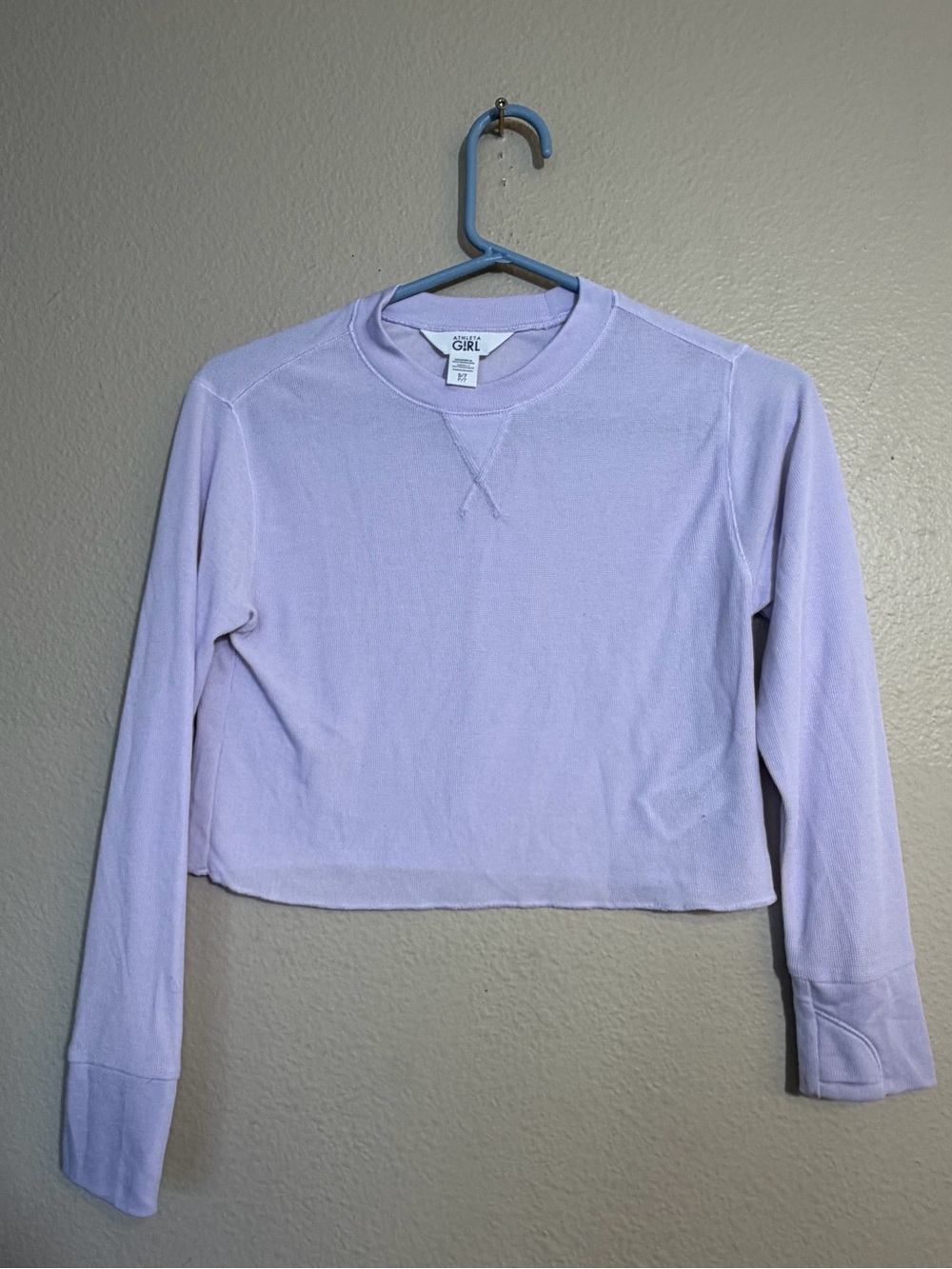 Athleta Girl Lavender Crewneck Top